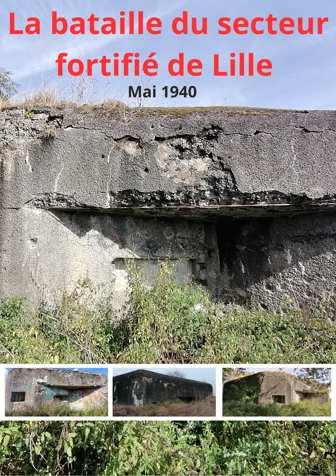 Couverture du livre La bataille du secteur fortifié de Lille
